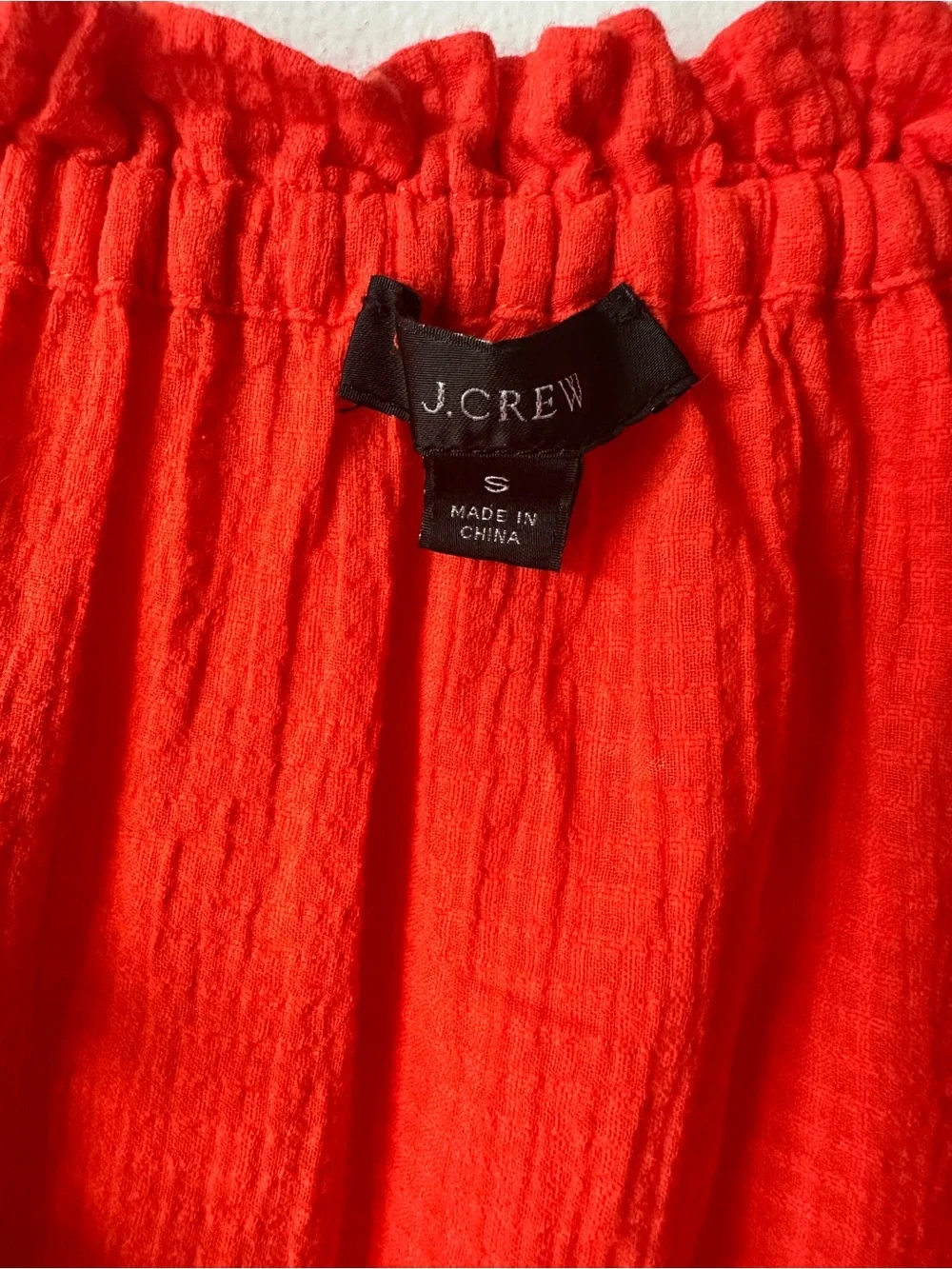 J.Crew Raglan Crinkle Gauze Tunic Mini Dress Small